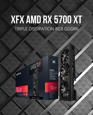 2560 কোর Radeon Rx 5700 Xt গ্রাফিক্স কার্ড, 8GB GDDR6 ETH মাইনিং গ্রাফিক্স কার্ড