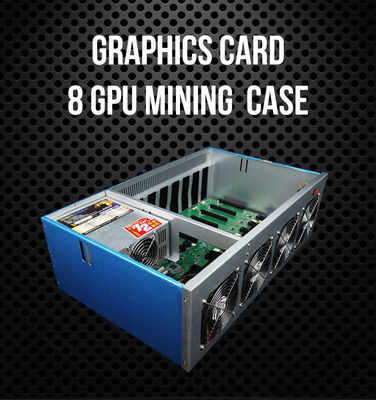 4GB DDR3 নোটবুক সহ Ethereum 8pcs GPU মাইনিং রিগ মেশিন